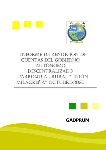 INFORME DE RENDICIÓN DE CUENTAS INSTITUCIONAL AÑO 2019